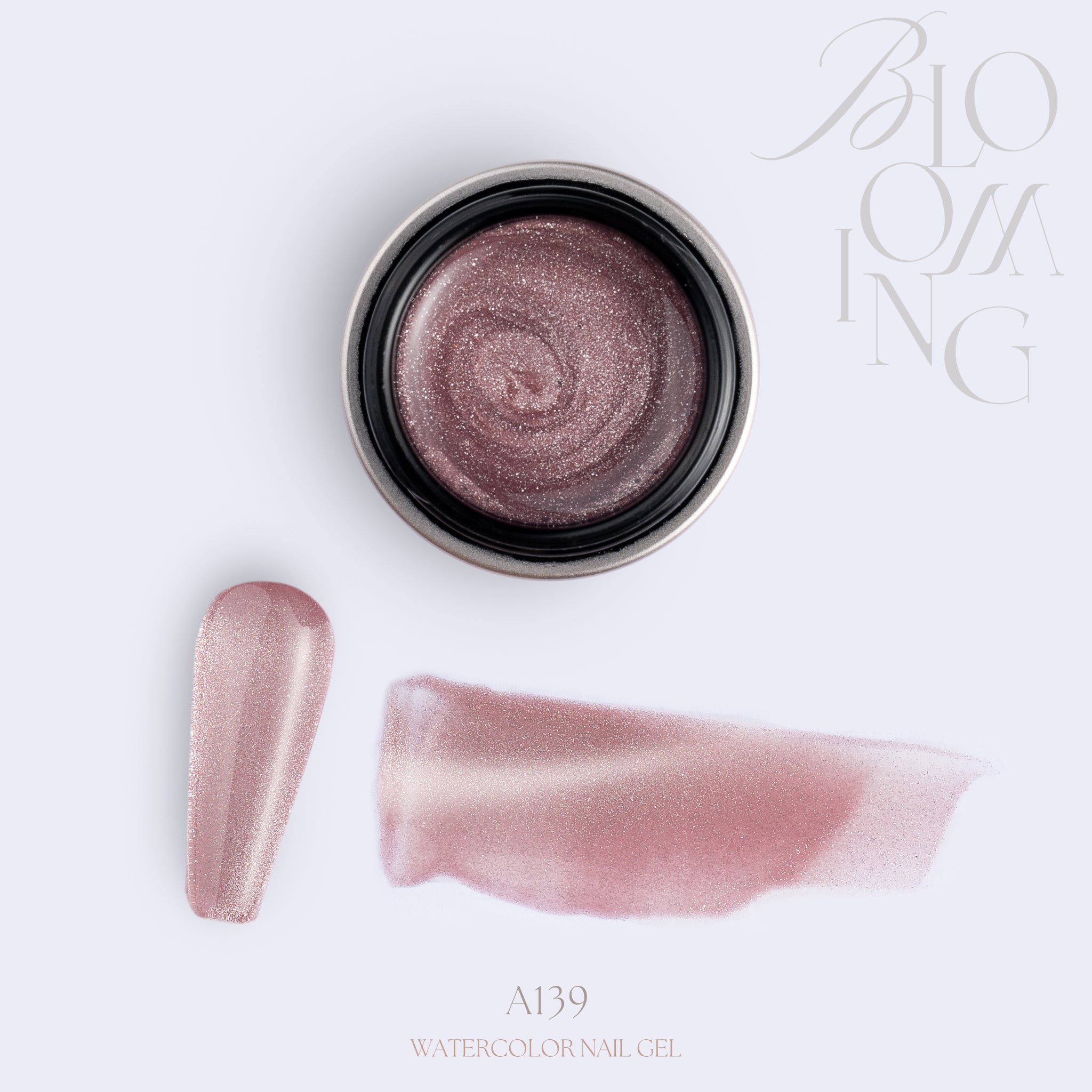 Blooming Nails - No.6 Watercolor Nail Gel Set