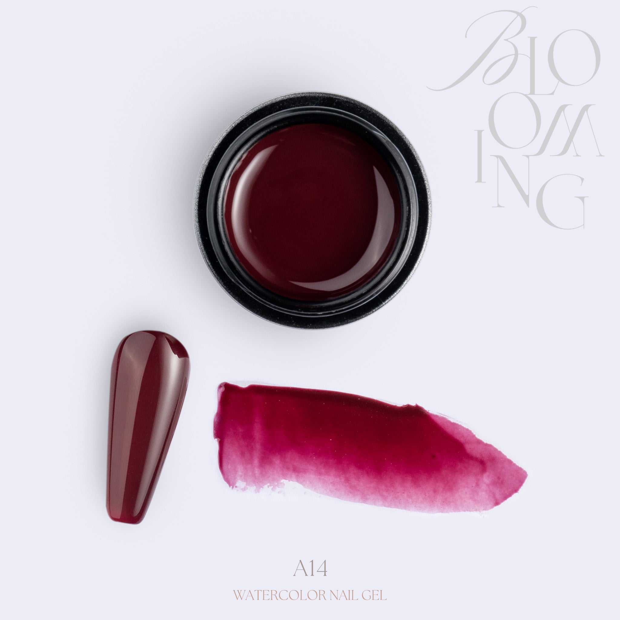 Blooming Nails - No.1 Watercolor Nail Gel Set