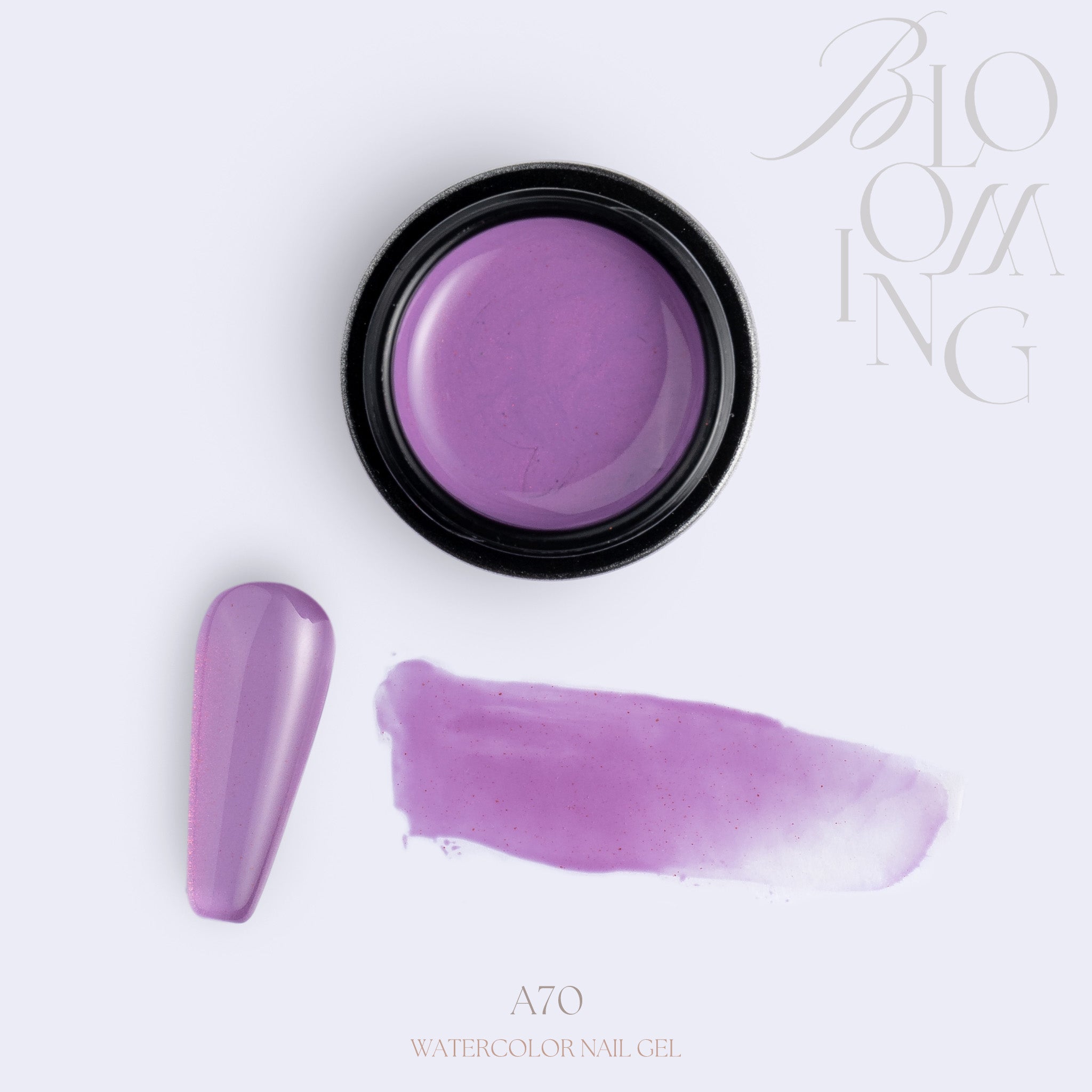 Blooming Nails - No.3 Watercolor Nail Gel Set