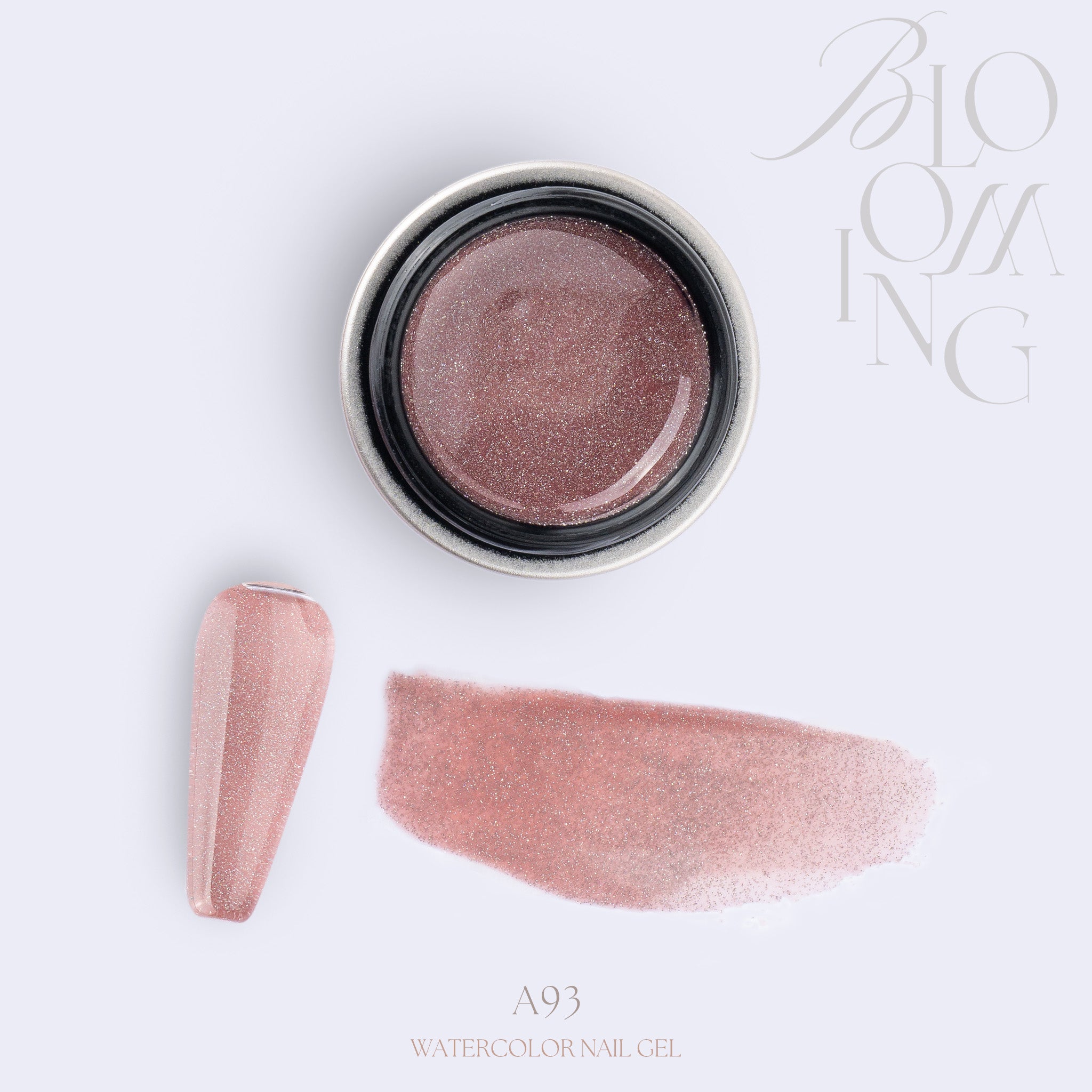 Blooming Nails - No.4 Watercolor Nail Gel Set