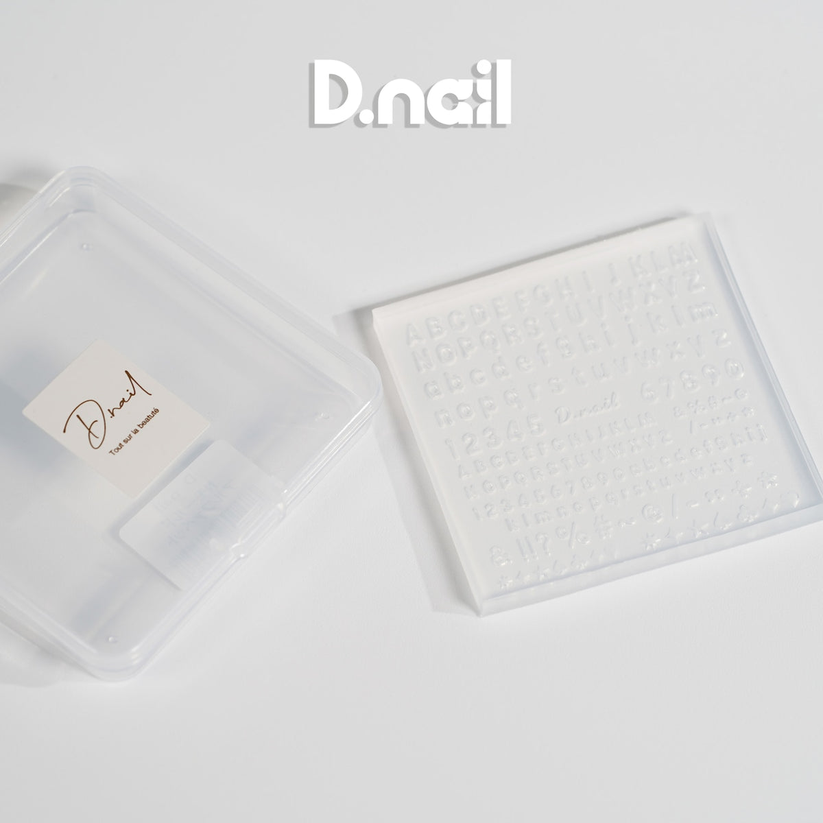 D.nail - Alphabet Mold