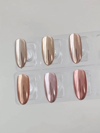 Bonniebee - Petit Powder Ash Gold Nail Powder (6 types)
