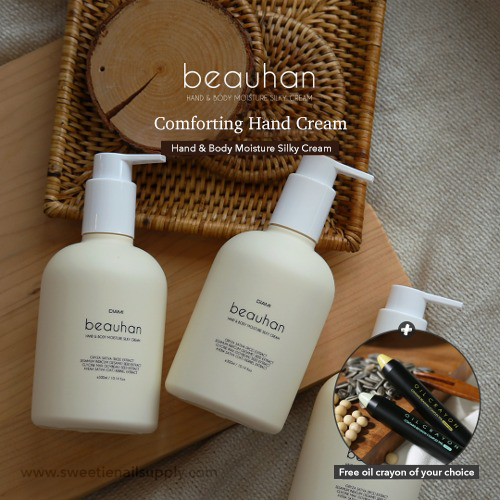 DIAMI - BEAUHAN Hand & Body Silky Cream + Free Oil Crayon