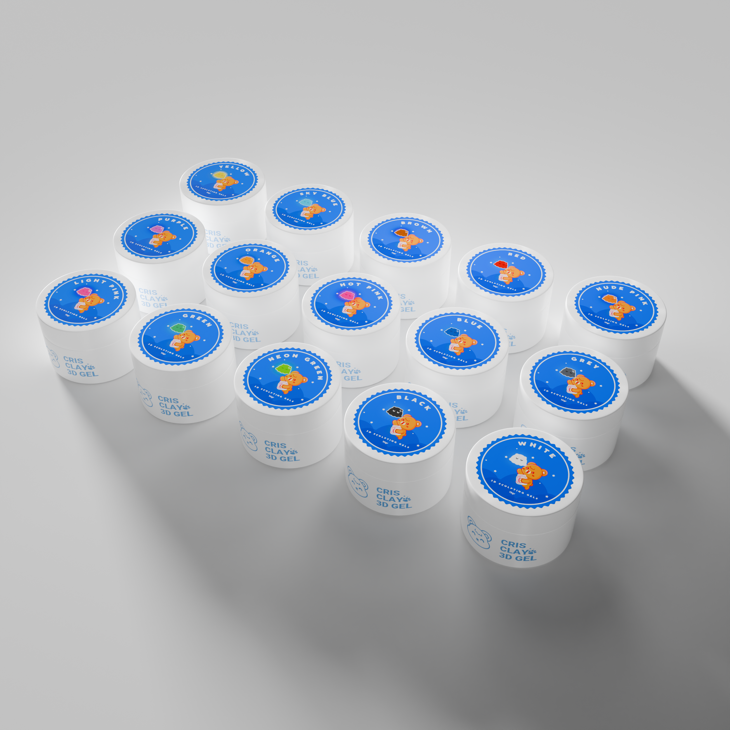 Cris Clay - Classic 3D Gel Collection (10g)