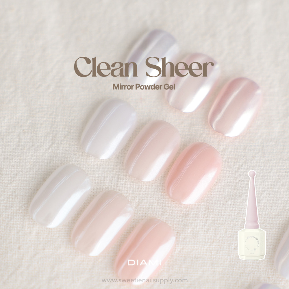 DIAMI - Mirror Powder Gel (Clean Sheer & Pastel)