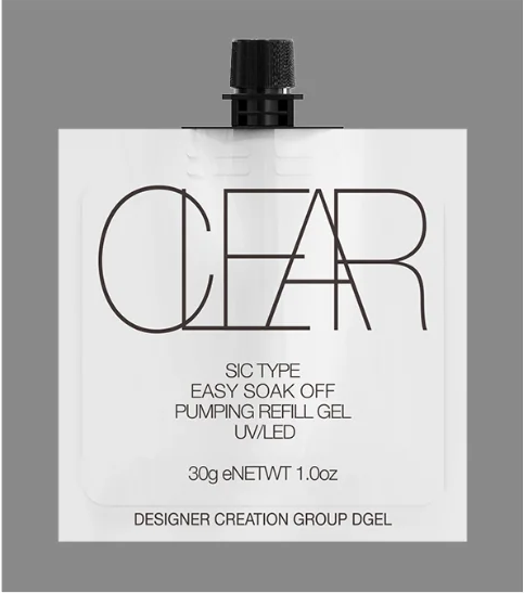 DGEL Pumping Clear Gel Refill 30g (3 Types)