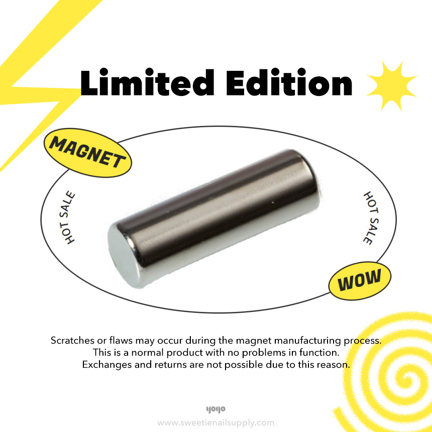 YOGO Cylindrical Magnet (Super Strong)
