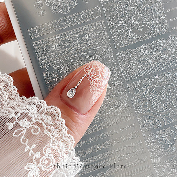 Bonniebee - Ethnic Romance Stamping Plate