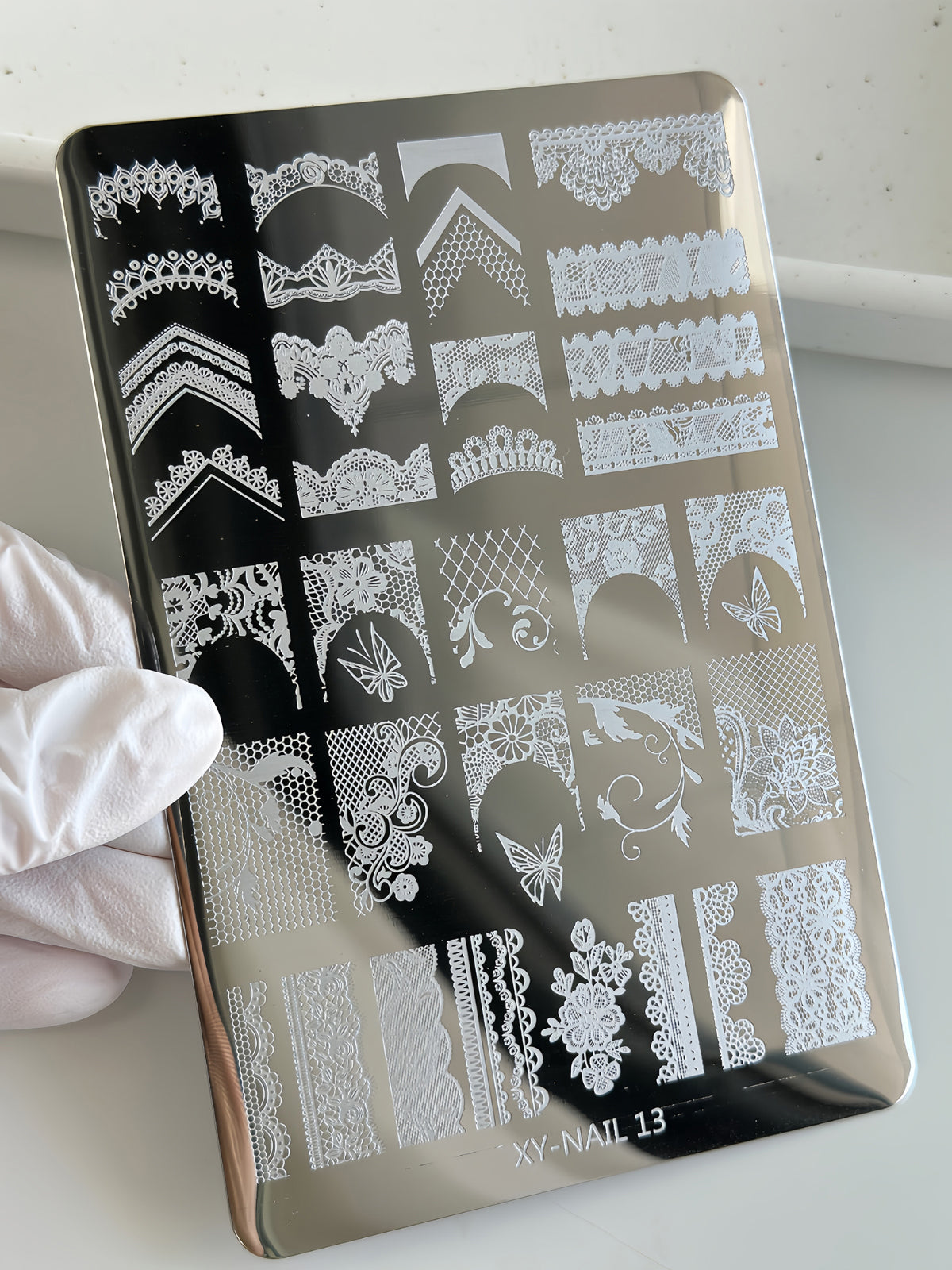 Bonniebee - French Lace Stamping Plate