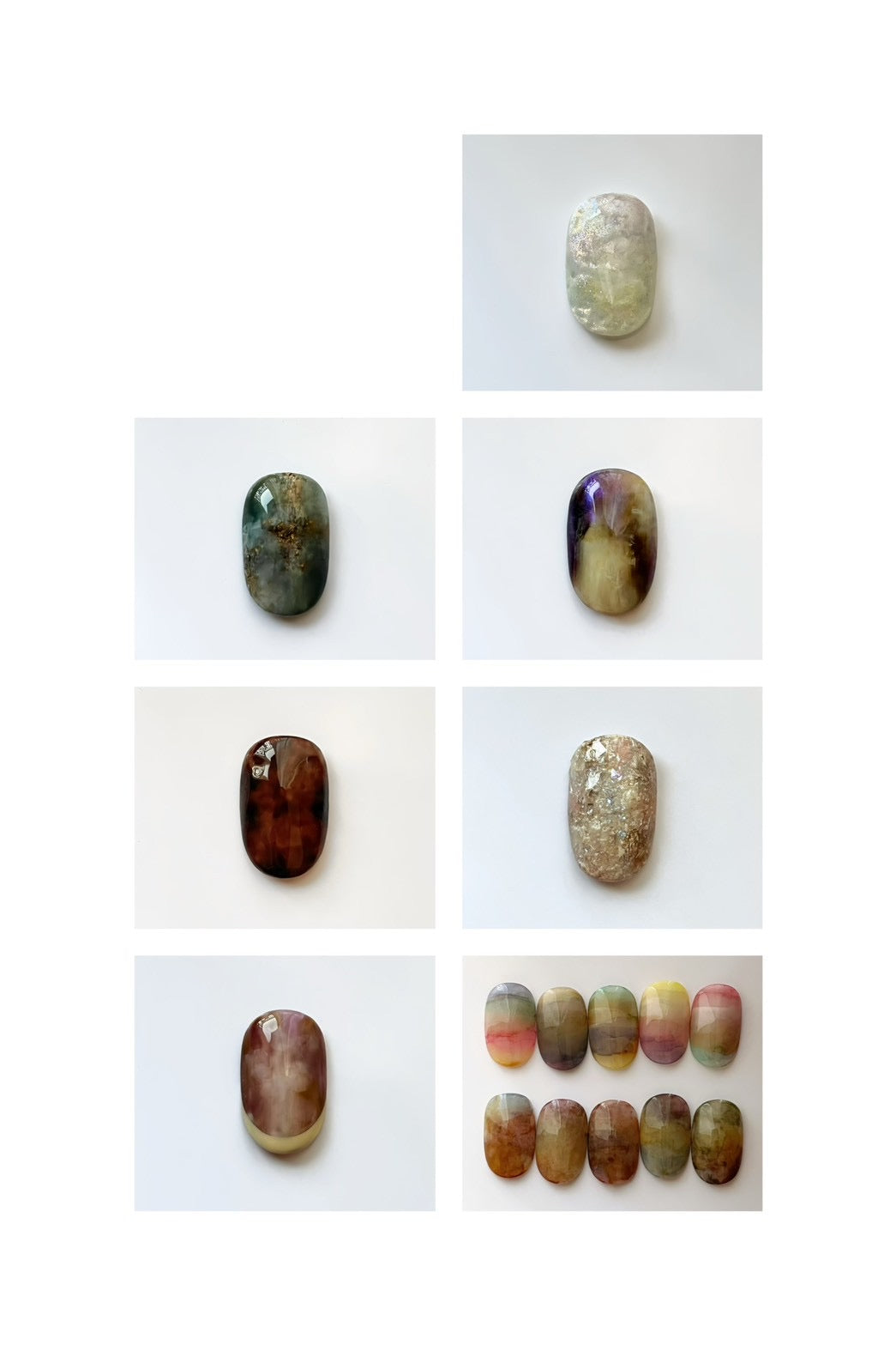 perukā - Nail Art Course A: Etherstone Earthglow
