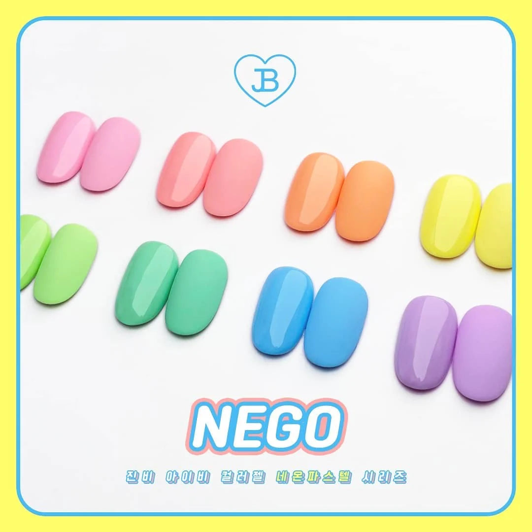 JIN.B Ivy Nego 8pc Collection (Neon Pastel) (Discontinued)