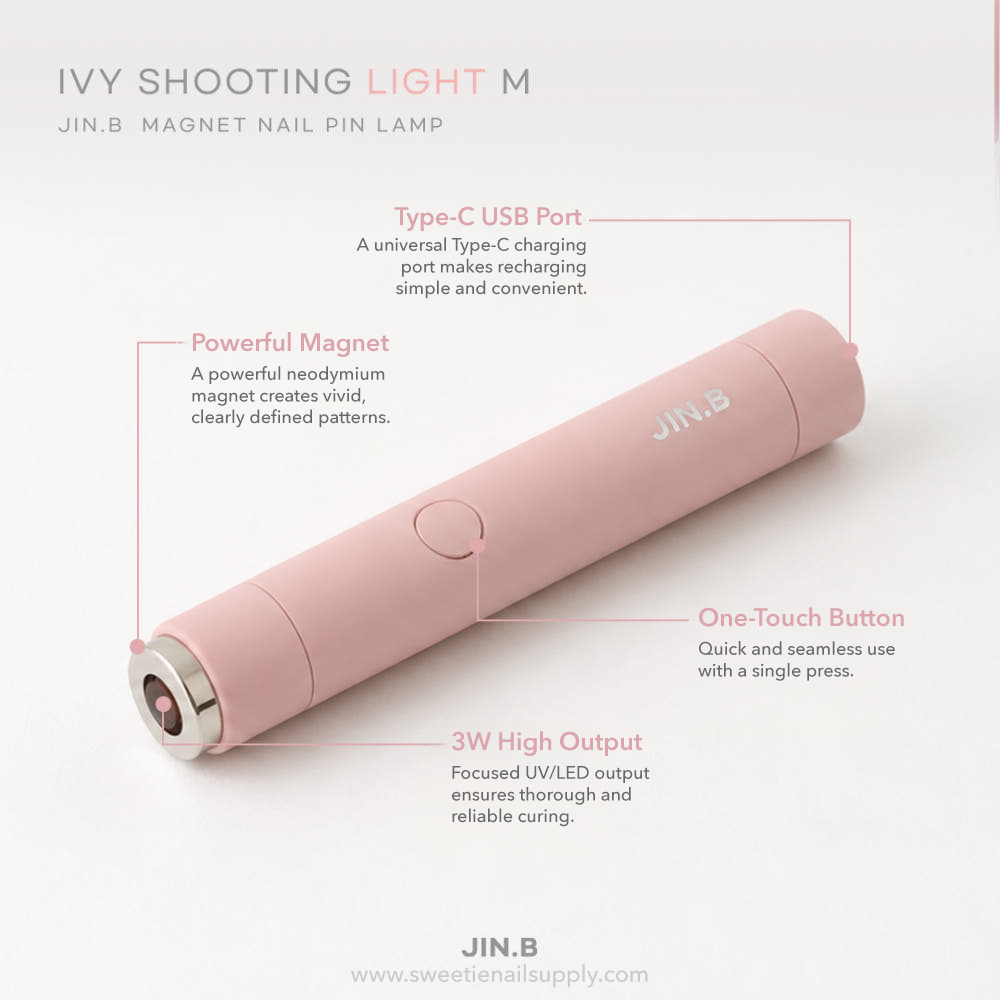 JIN.B - Ivy Shooting Light M (Magnet and Pin Lamp)