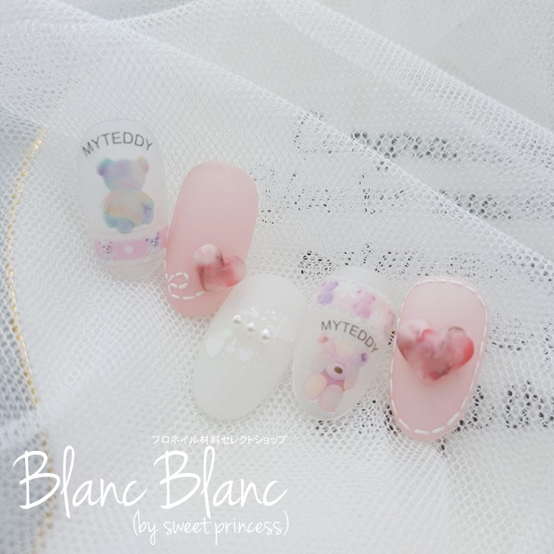 Blanc Blanc - (M39) Plump Heart Nail Mold