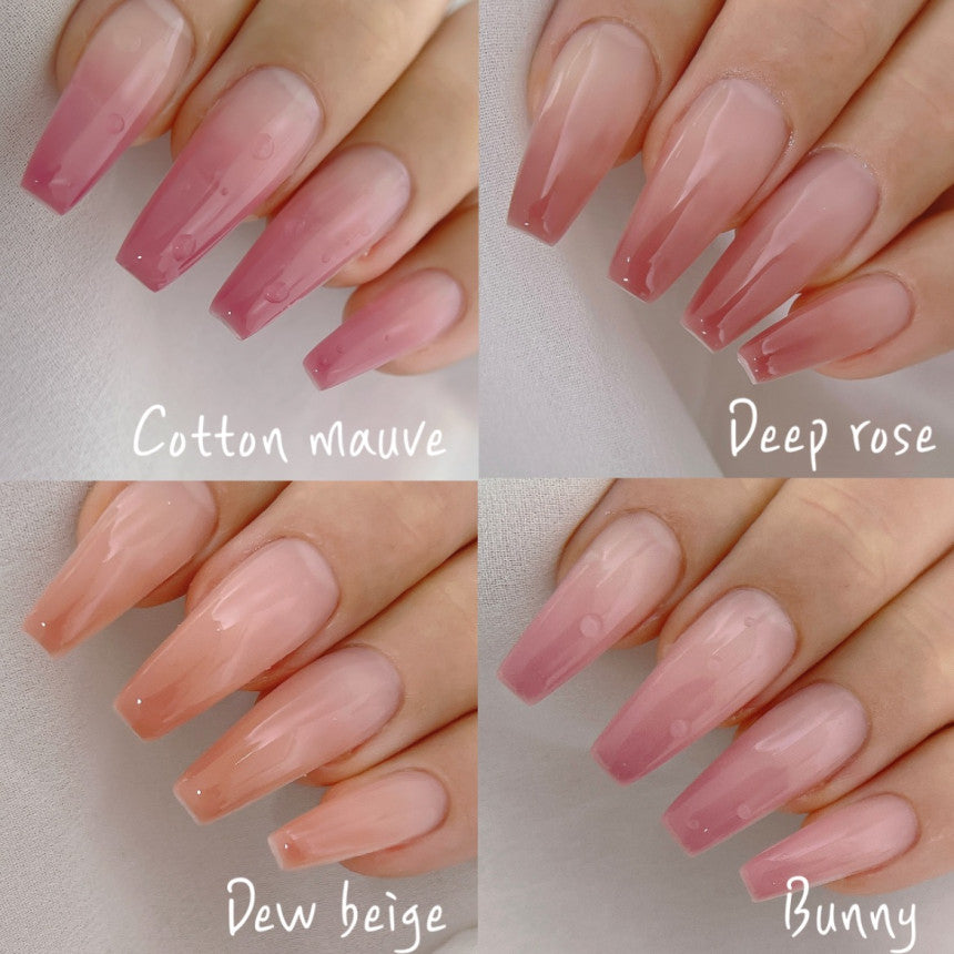 Nailbayo - Doi Nudi Syrup Gel Set V (4 Types)