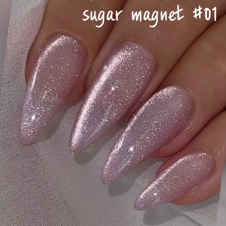 Nailbayo - Doi Sugar Magnet Gel Set (6 Piece)