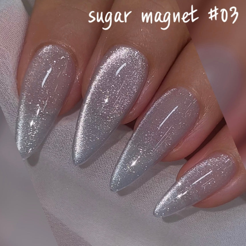 Nailbayo - Doi Sugar Magnet Gel Set (6 Piece)