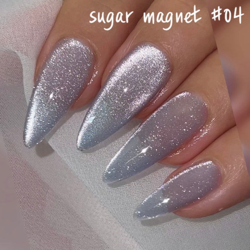 Nailbayo - Doi Sugar Magnet Gel Set (6 Piece)