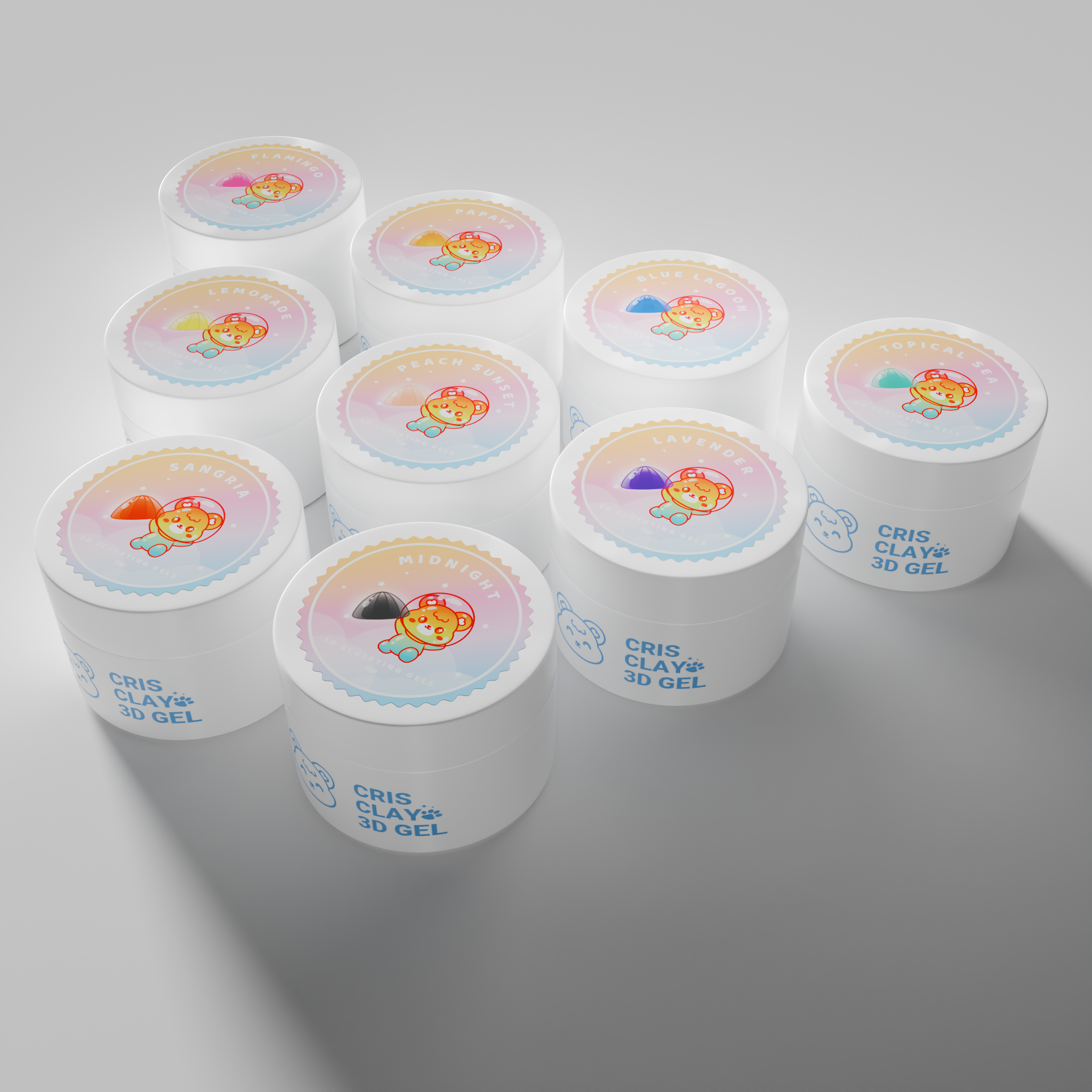 Cris Clay - Korean Jelly Collection (10g)