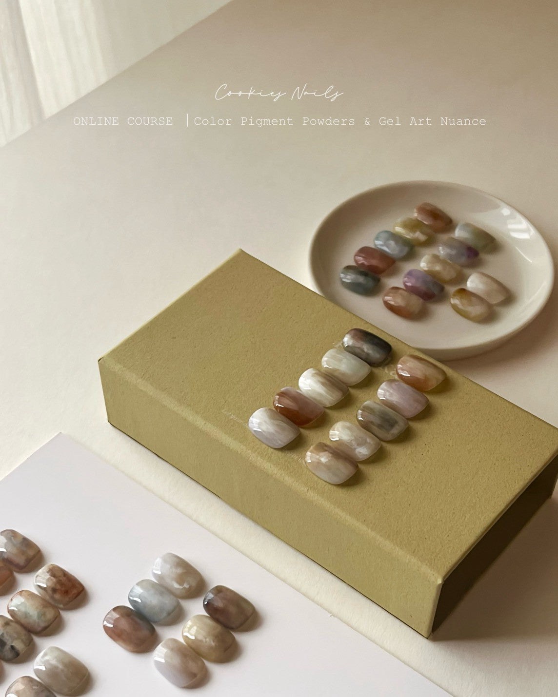 perukā - Color Pigment Powders & Gel Art Nuance|ONLINE COURSE