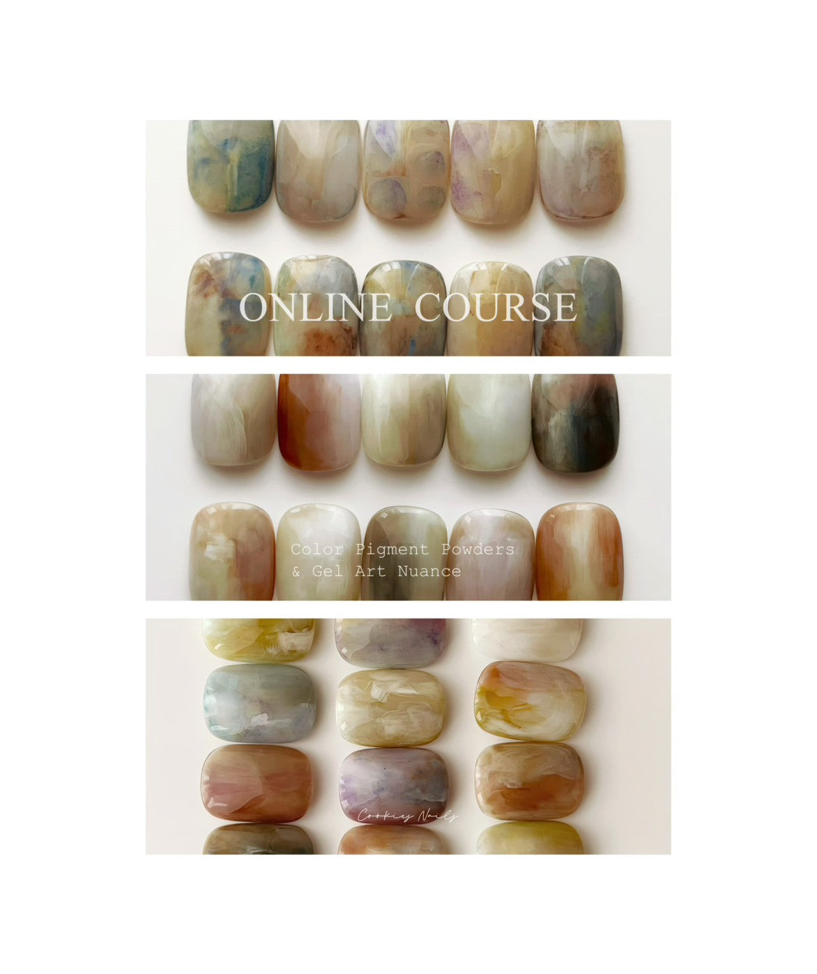 perukā - Color Pigment Powders & Gel Art Nuance|ONLINE COURSE