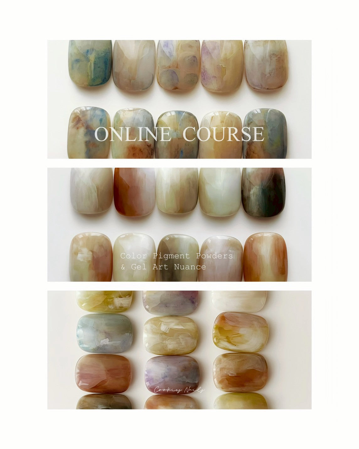 perukā - Color Pigment Powders & Gel Art Nuance|ONLINE COURSE
