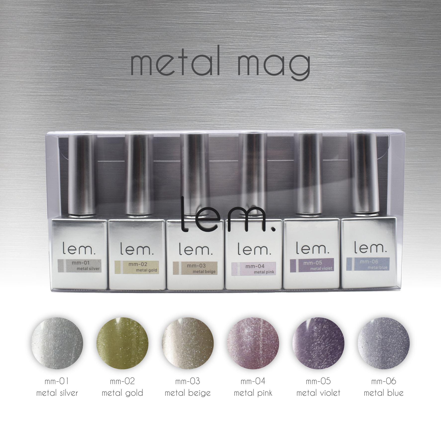 Lem - Metal Mag Set (6pcs)