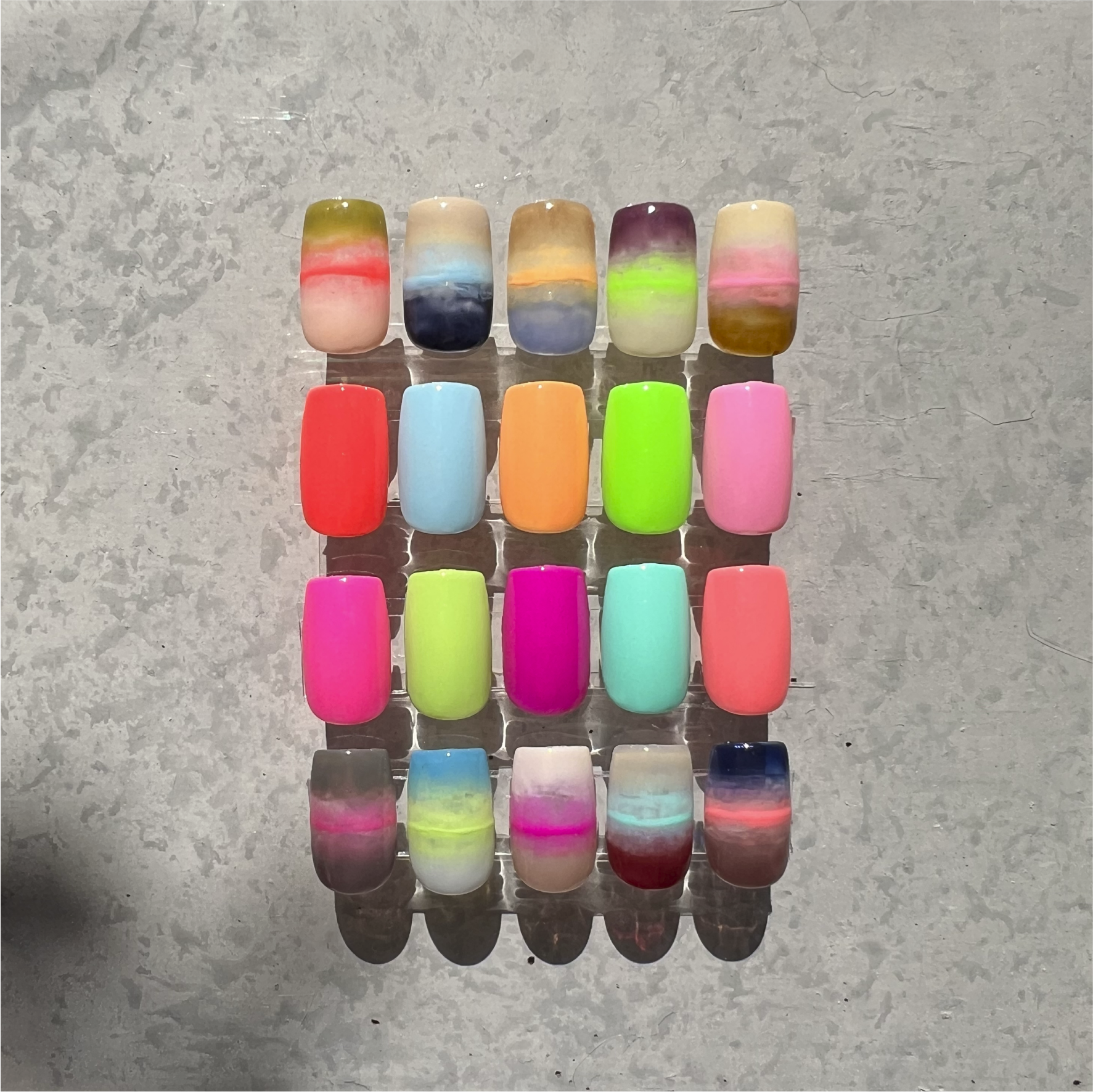 Lem - Pale Neon Retro Set
