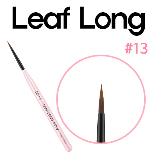 DIAMI no.13 Leaf Long Brush