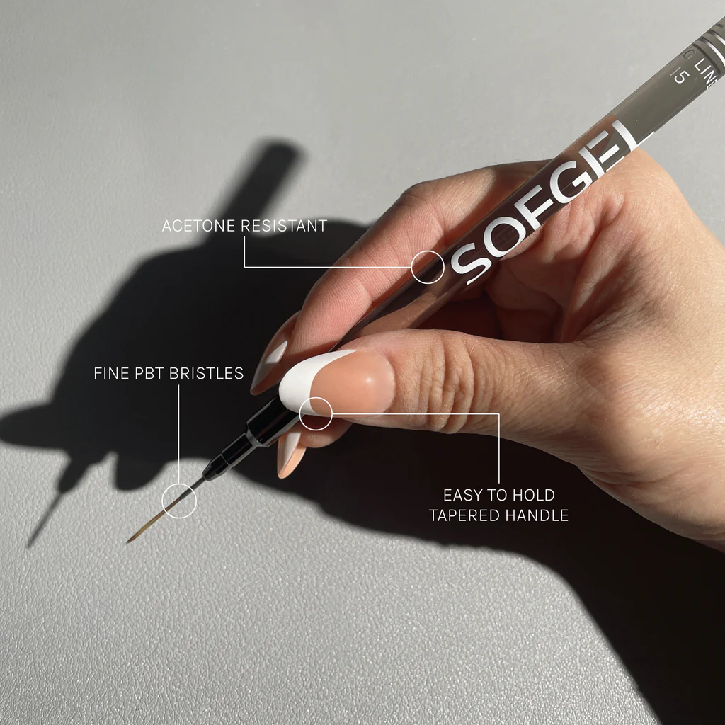 Sofgel - Long Liner Brush