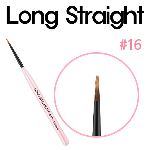 DIAMI no.16 Long Straight Brush (Check/Pattern/Line)