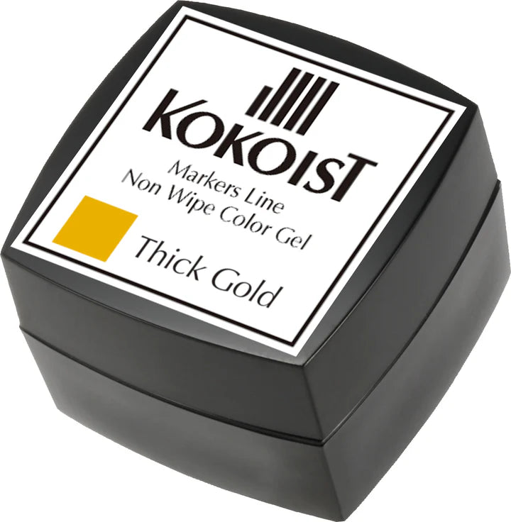 Kokoist ML-03 Markers Line Non Wipe Color Gel (Thick Gold)