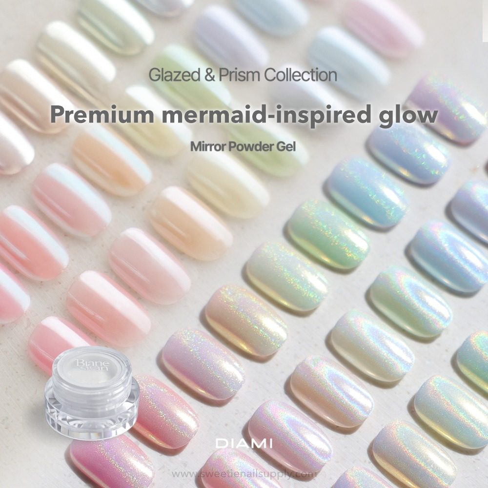 DIAMI - SHINEasy Special Mermaid Pearl - Glazed & Prism Premium 6-color Set