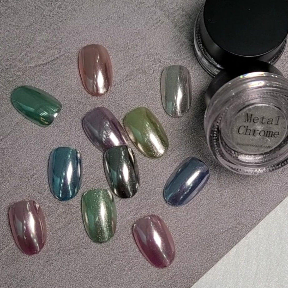 Bonniebee Metal Chrome Powder