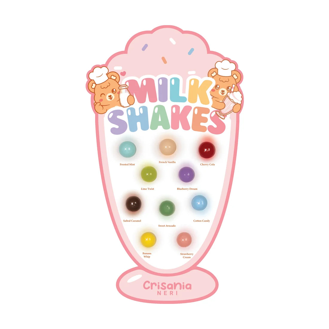 Cris Clay - Milkshake 3D Sculpting Gel Collection