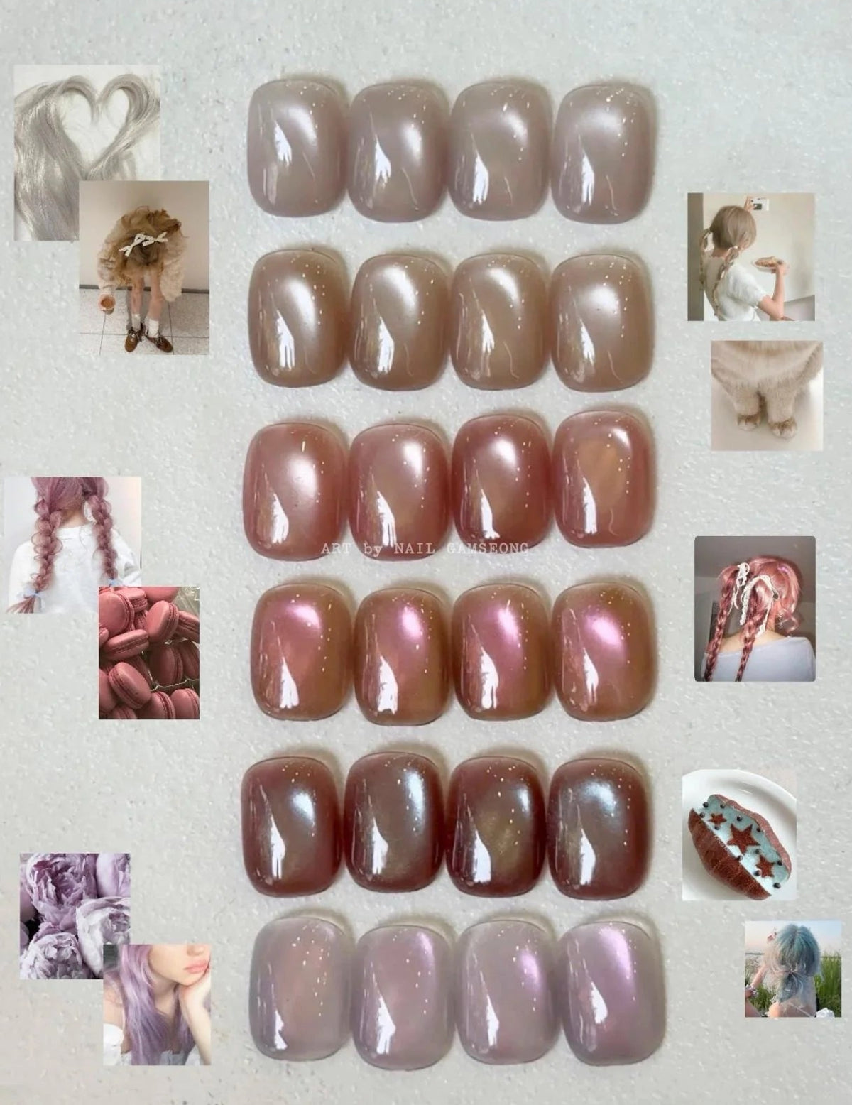 The Favori - Muted Ash Magnet Collection + Gift (Ombre Green)