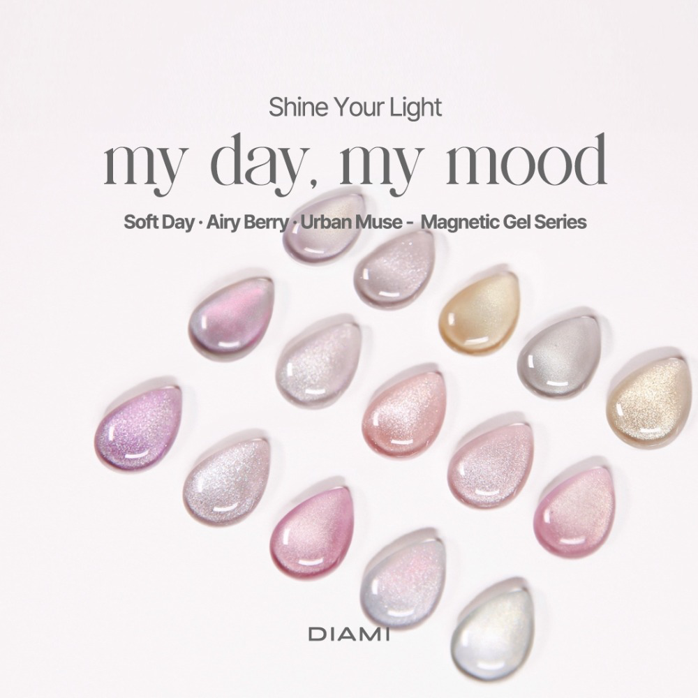 DIAMI - Shine Your Light - My Day, My Mood Set (Soft Day, Airy Berry, Urban Muse)
