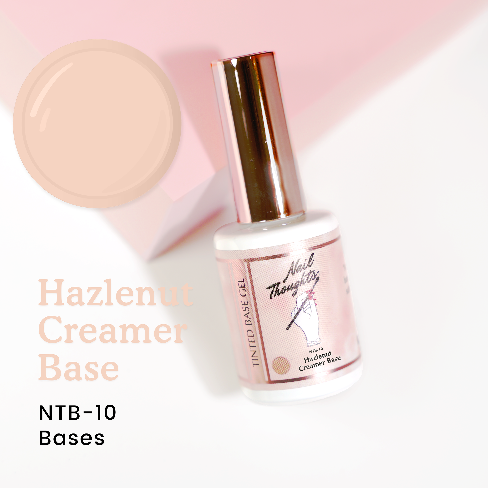 Nail Thoughts - NTB-10 Hazelnut Creamer Base (Bottle/Pot)