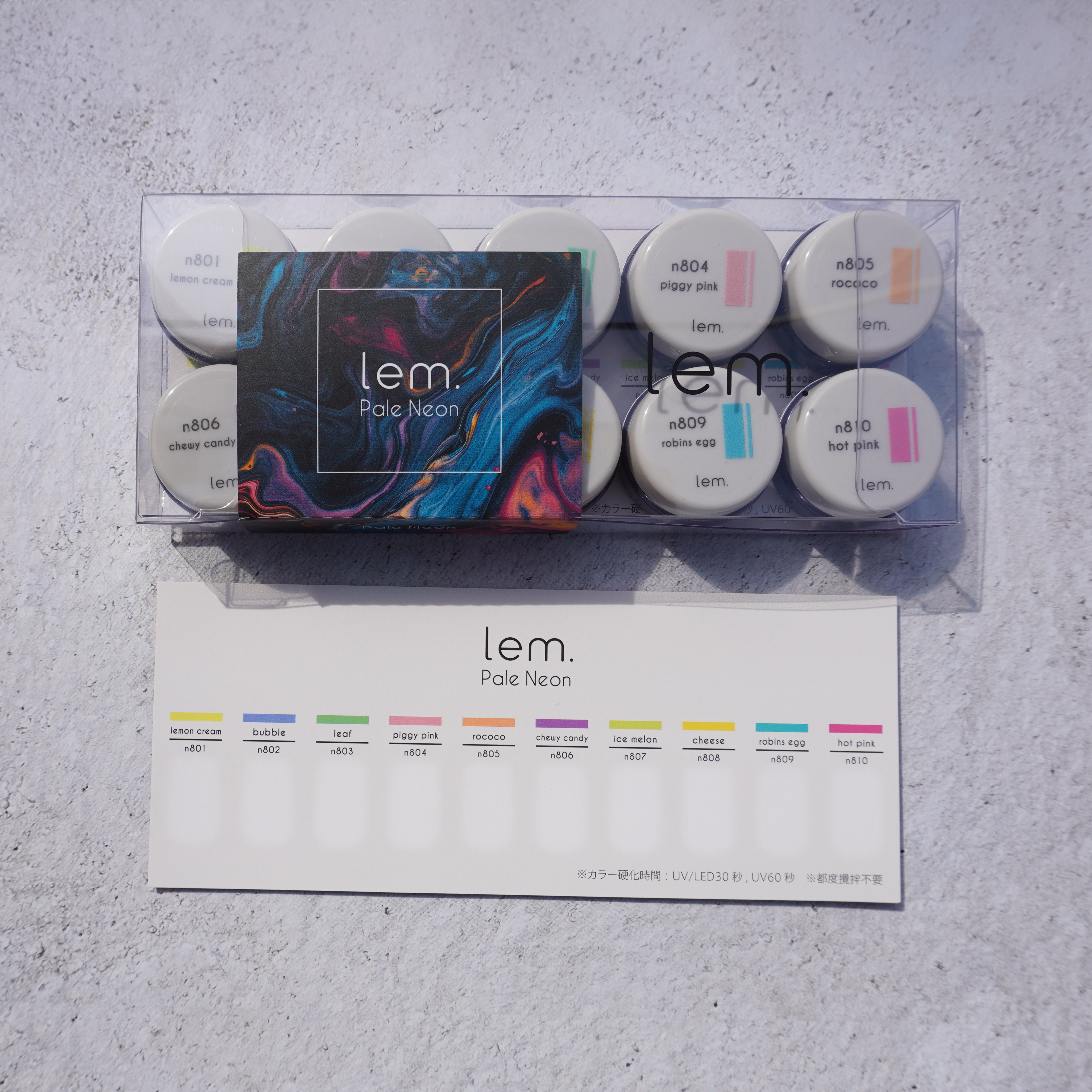 Lem - Pale Neon Set
