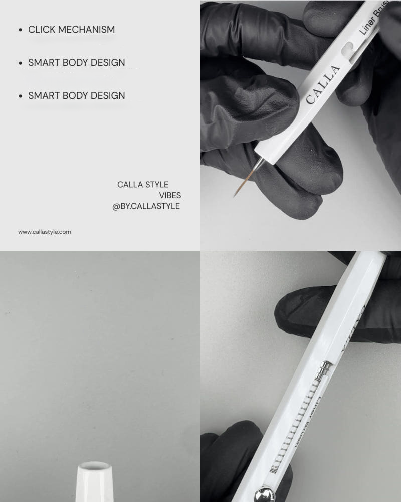 CALLA Professional - Pen Brush (Liner and Round Oval)