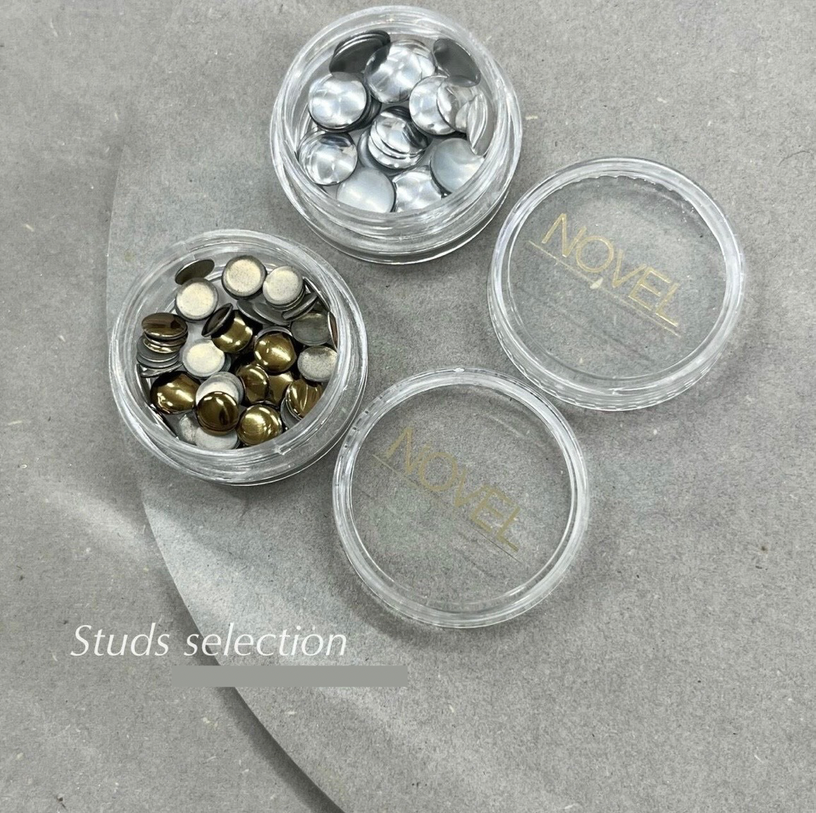 Atelier Novel - P824 Studs Selection (Amber)
