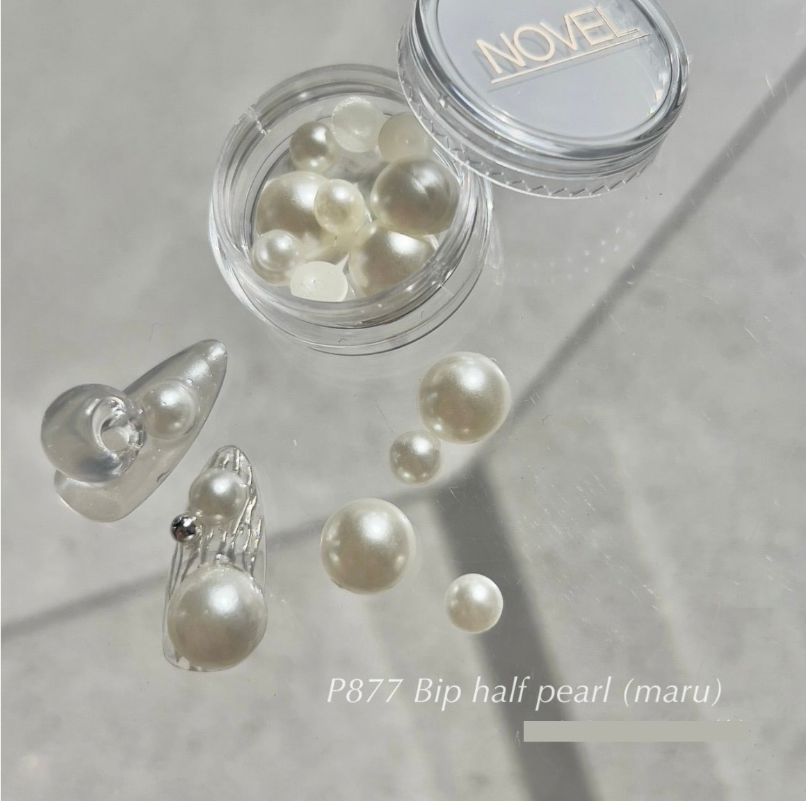 Atelier Novel - P877 Big Half Pearl (Maru)