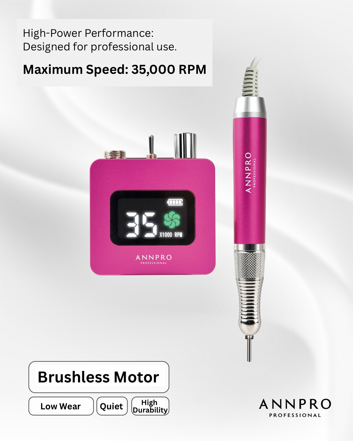D.nail - ANNPRO Compact Cordless Nail Machine (2 Types)