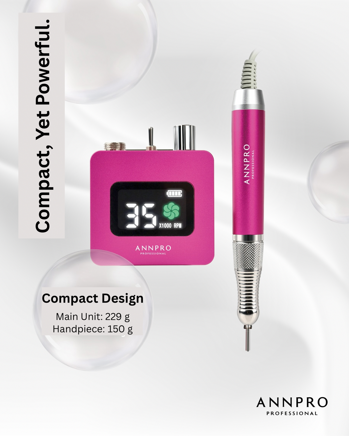 D.nail - ANNPRO Compact Cordless Nail Machine (2 Types)