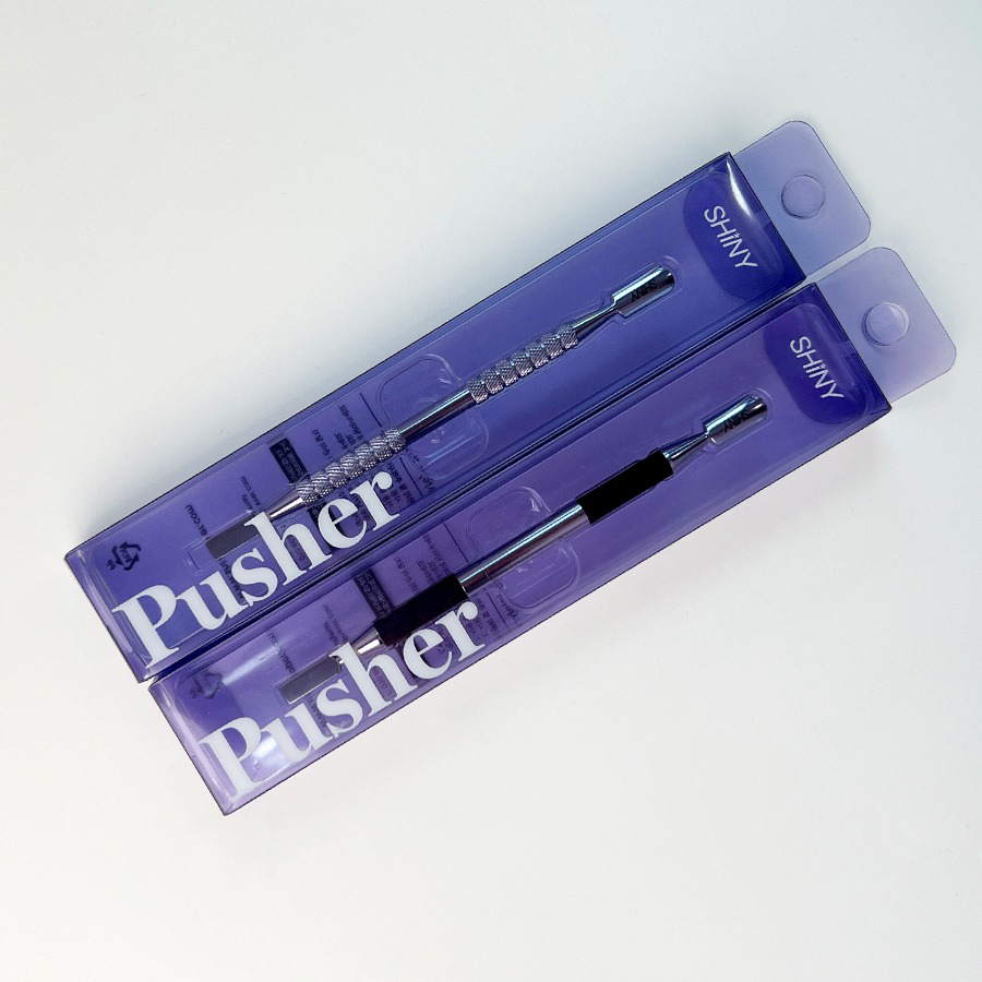 Shiny - Cuticle Pusher (Black/Metal)