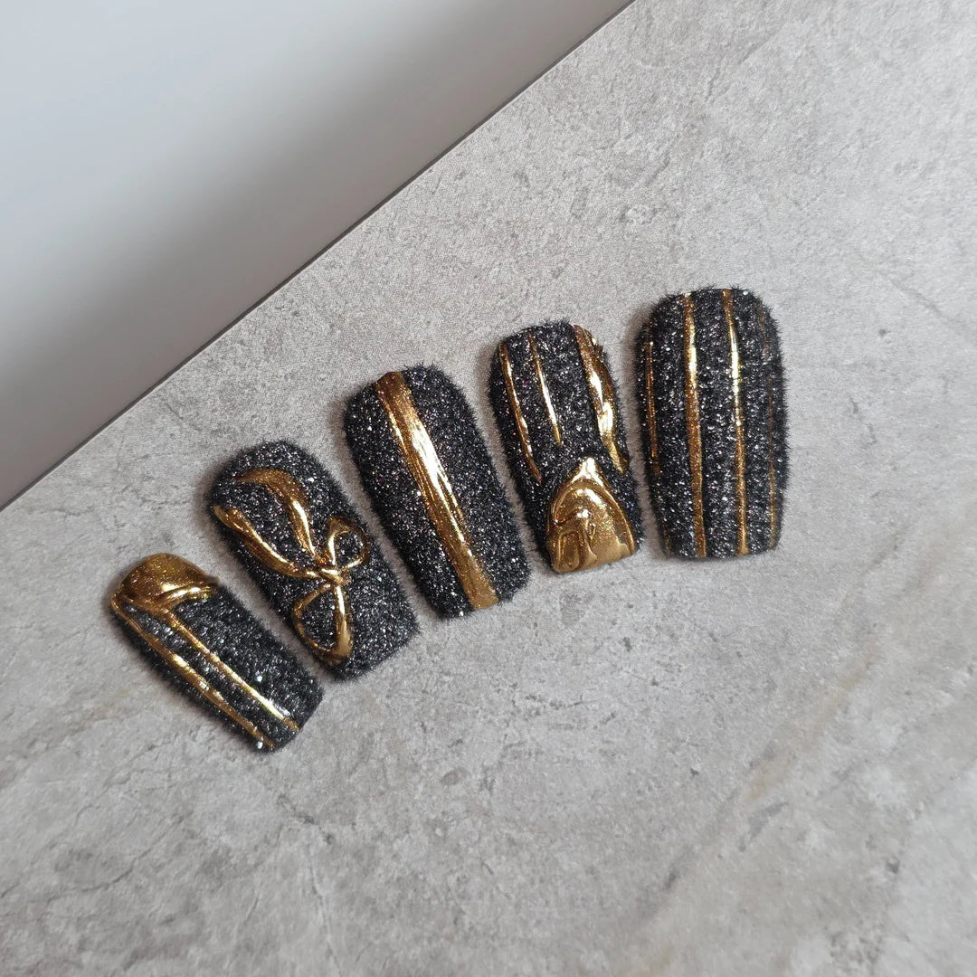 Kokoist - Pushu Pushu Fluffy 06 Black Glitter