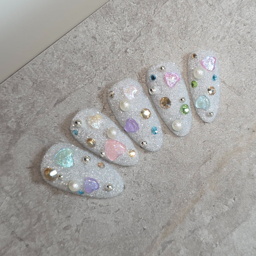 Kokoist - Pushu Pushu Fluffy 07 White Glitter