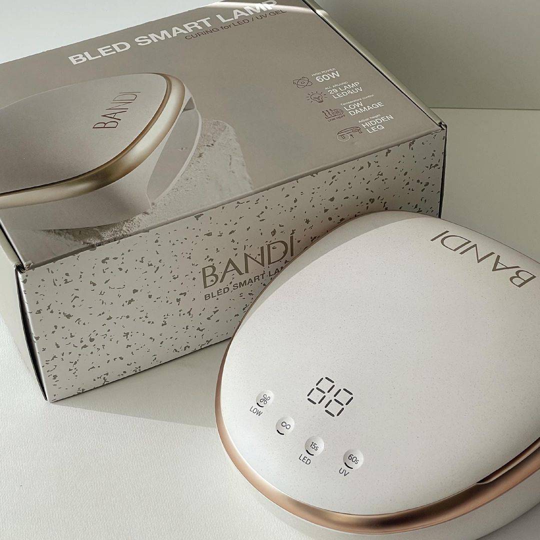 BANDI - BLED SMART LAMP (Beige, Pink Stone, Grey Stone) + Adapter