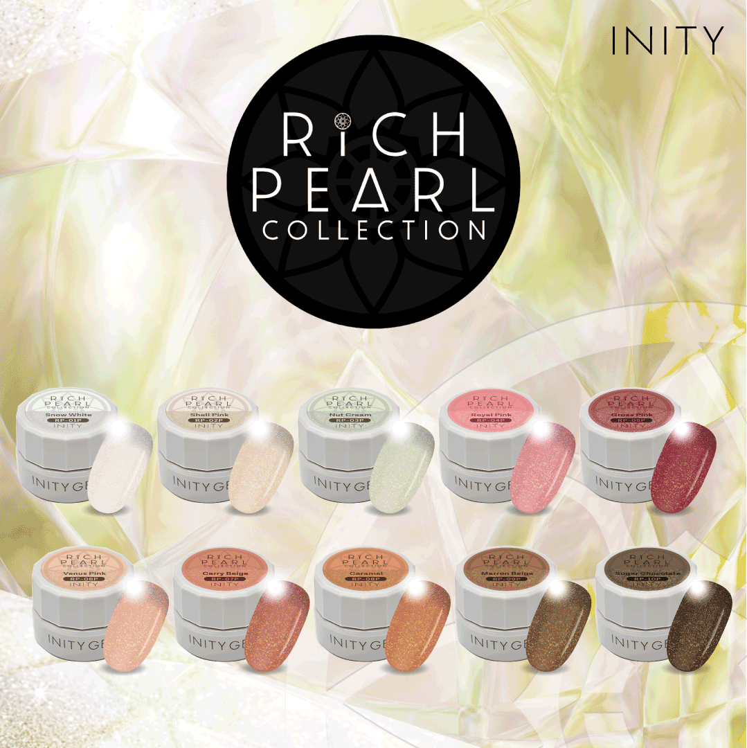 INITY RICH PEARL カラージェル15色セット【新品未開封】 INITY - Rich Pearl Collection