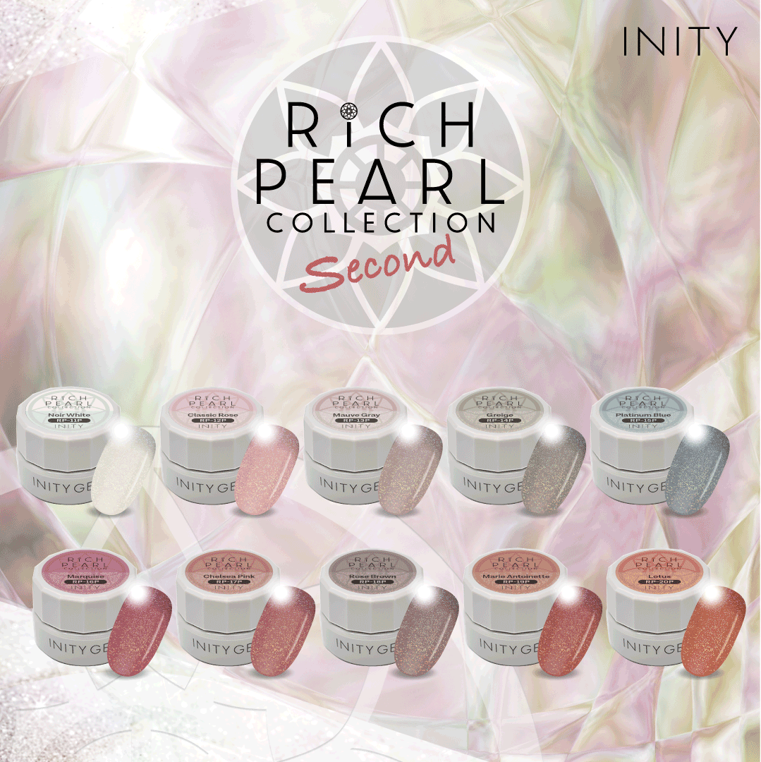 INITY RICH PEARL カラージェル15色セット【新品未開封】 INITY - Rich Pearl 2nd Collection