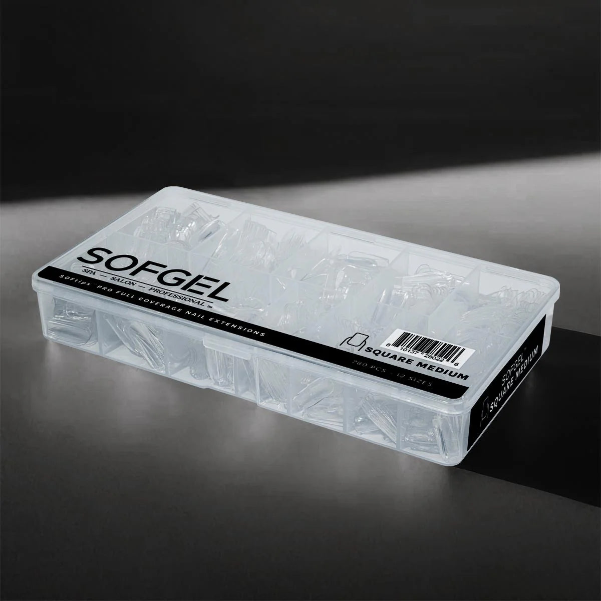 SOFTIPS PRO XII - Standard Square Medium (780pcs)